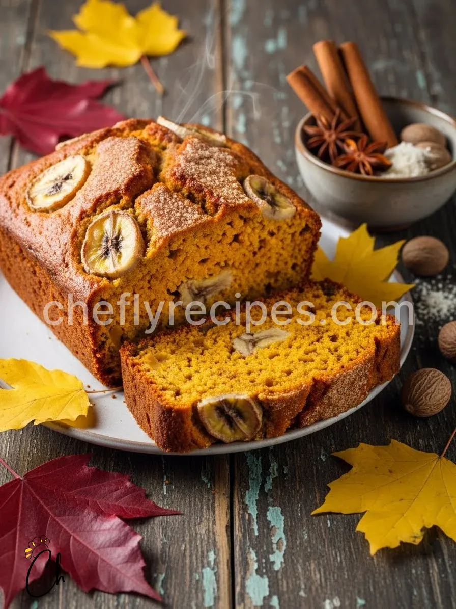 Pumpkin Banana Loaf