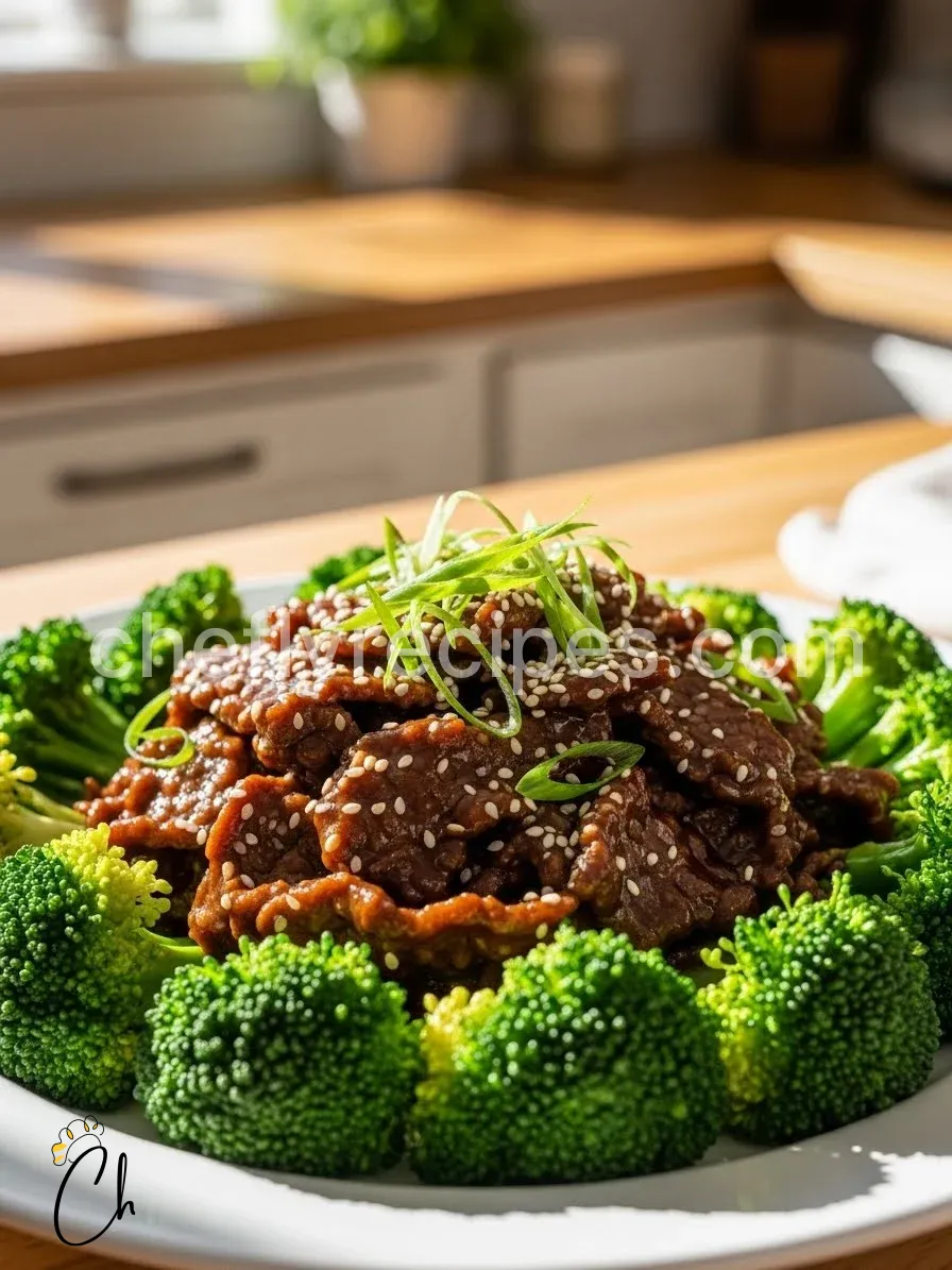 Chinese Beef and Broccoli