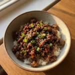 15-Minute Korean Ground Beef Bowls