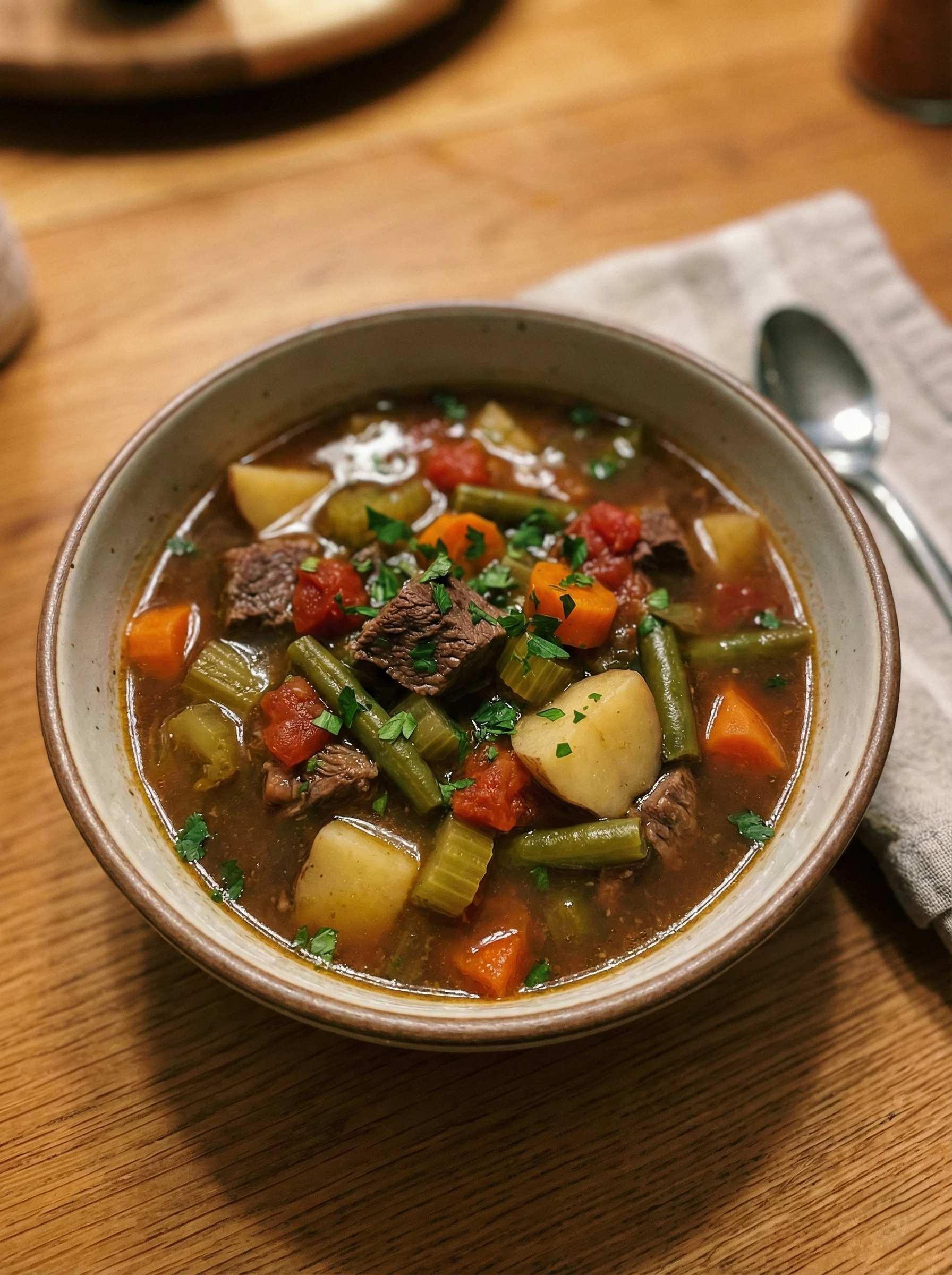 Hearty Vegetable Beef Soup