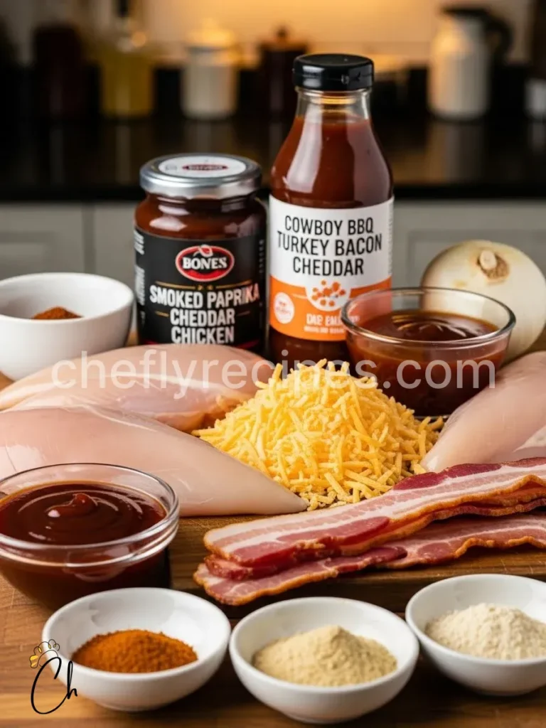 Cowboy BBQ Turkey Bacon Cheddar Chicken