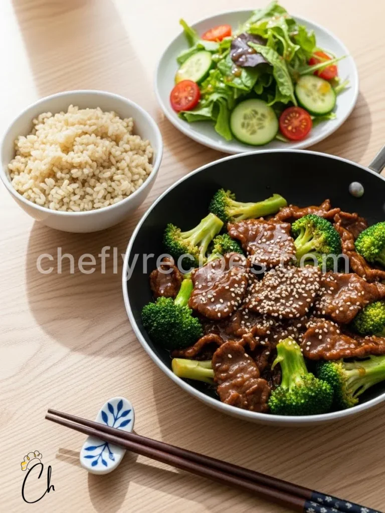 Chinese Beef and Broccoli