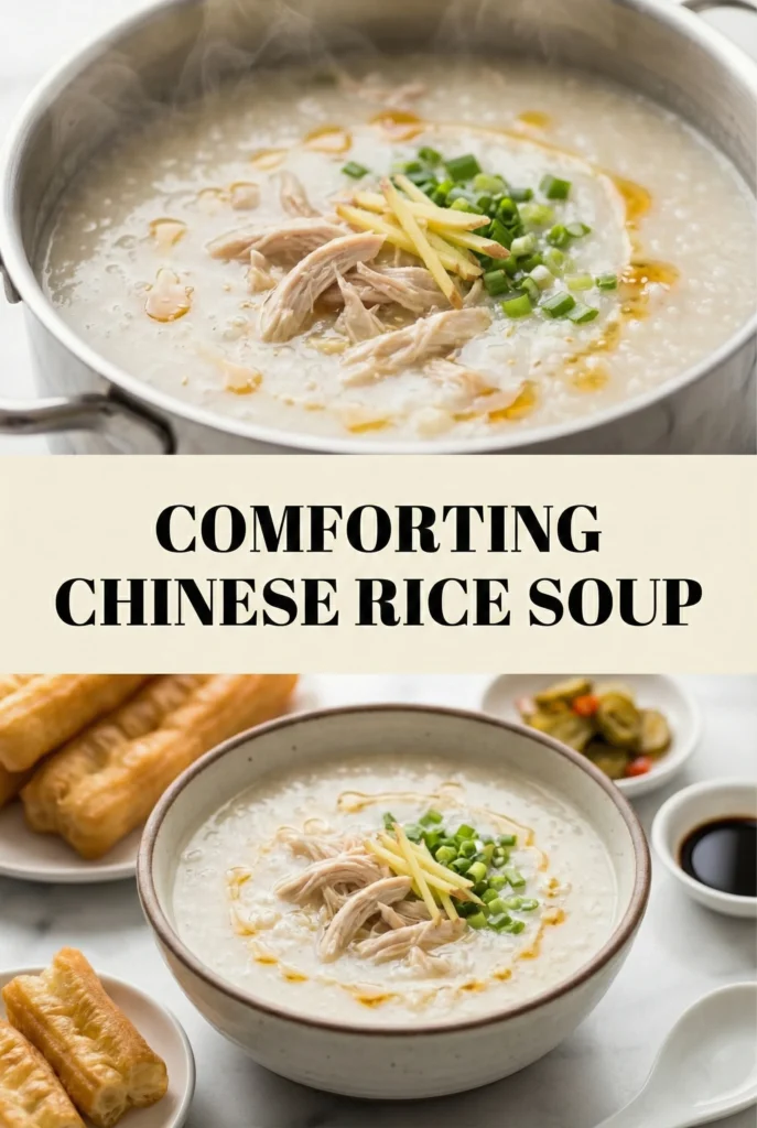 Comforting Chinese Rice Soup: Quick, Easy, and Delicious