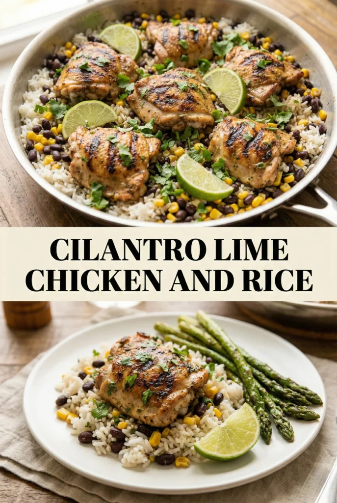 Cilantro Lime Chicken and Rice