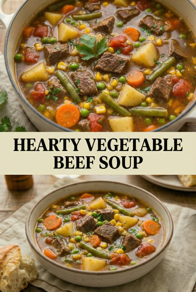 Hearty Vegetable Beef Soup