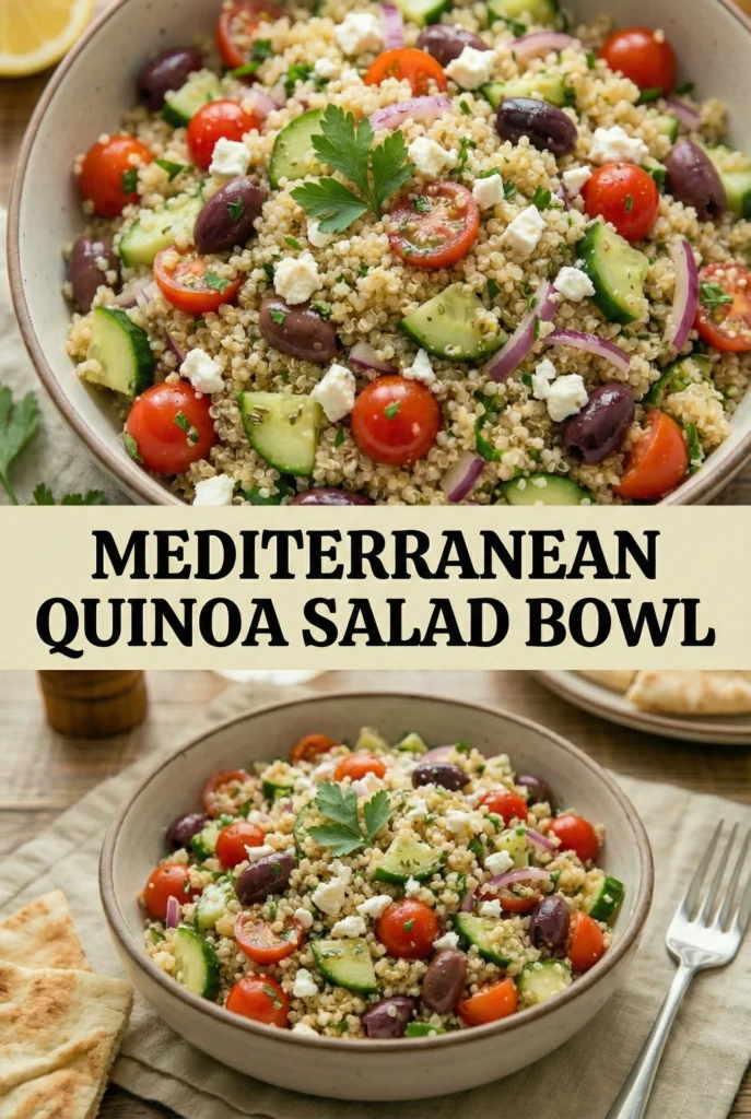 Greek Chicken Souvlaki Bowls