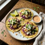 Air Fryer Crispy Fish Tostadas