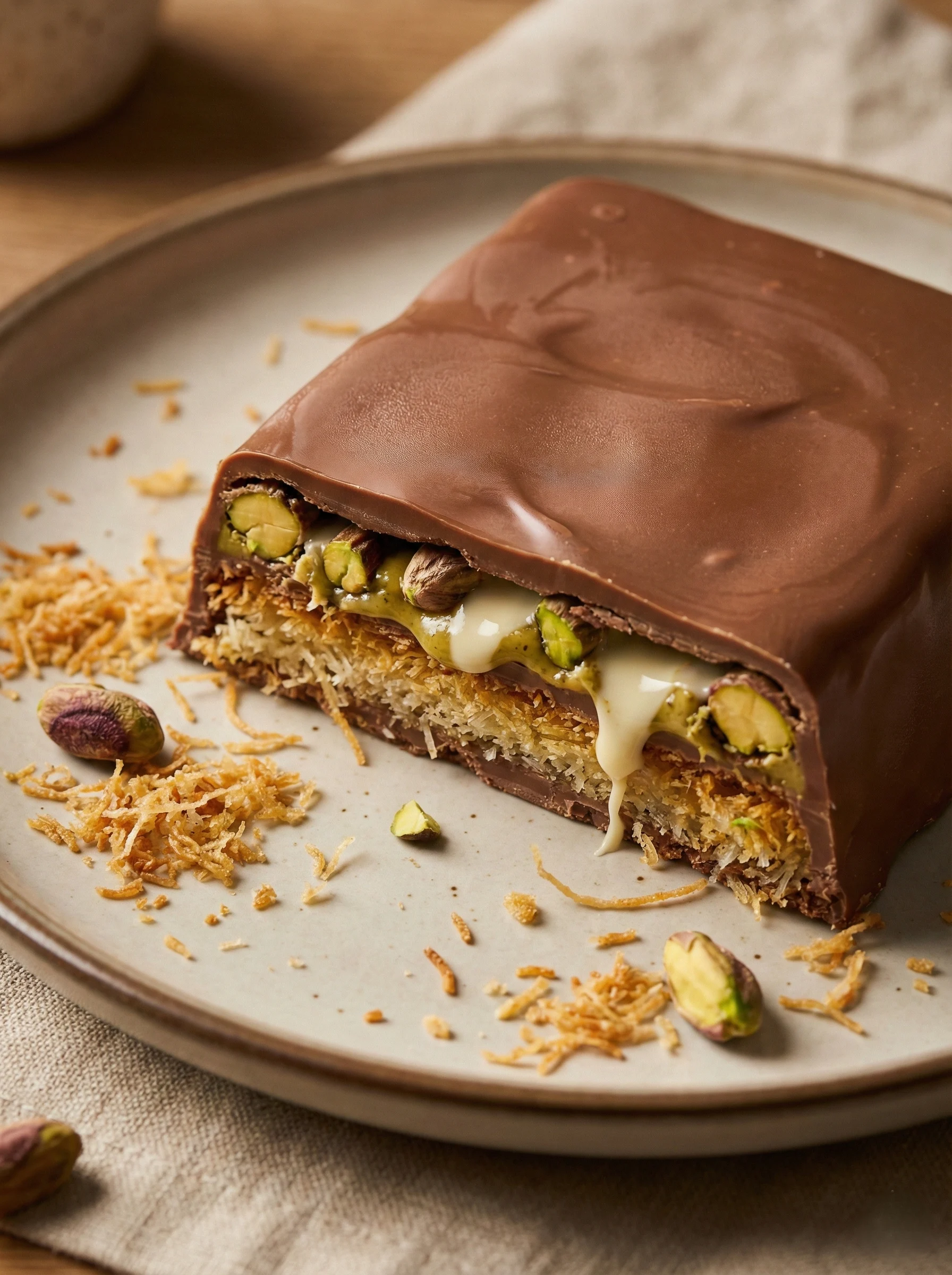 What Is the Inside of the Dubai Chocolate Bar?
