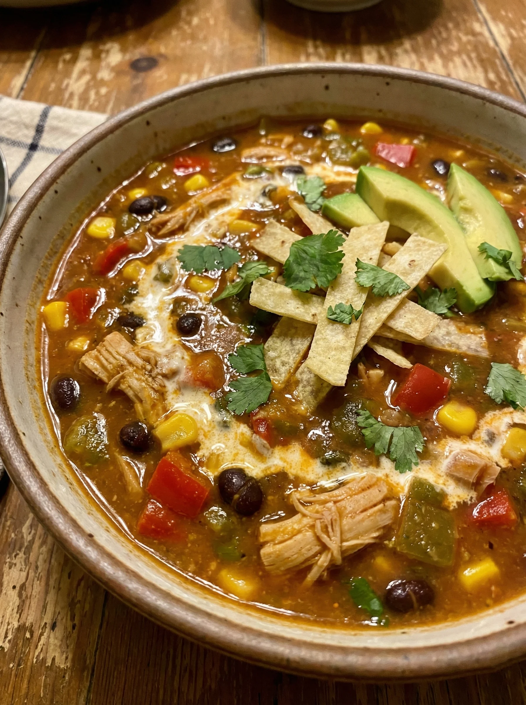 Chicken Enchilada Chowder