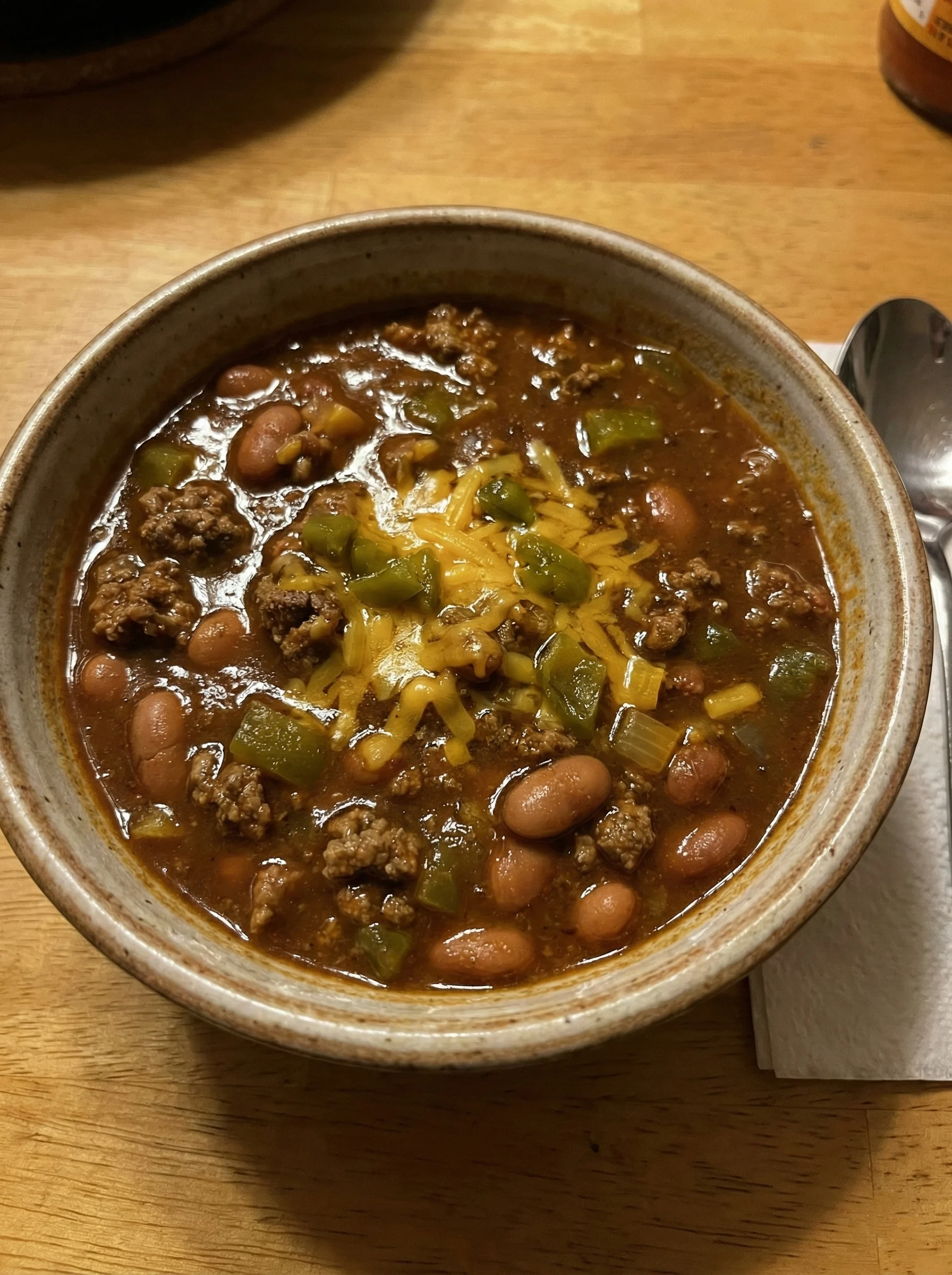 Taco Bell Style Bean & Beef Soup