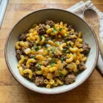 One-Pot Cheeseburger Pasta