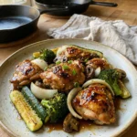 Sheet Pan Hibachi Chicken and Vegetables