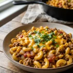 One-Pot Creamy Taco Mac and Cheese