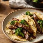 Beef and Broccoli Stir-Fry Tacos