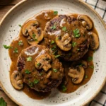 Salisbury Steak with Mushroom Gravy