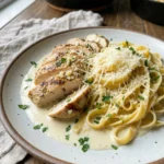 Cottage Cheese Alfredo with Chicken