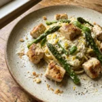 Asparagus and Lemon Ricotta Pasta with Chicken