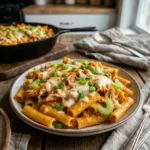 Buffalo Chicken Baked Ziti