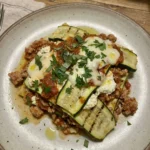 Zucchini Lasagna with Ground Turkey