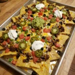 Sheet Pan Beef Nachos Supreme