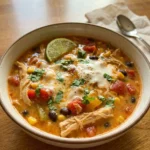 Creamy Chicken Tortilla Soup