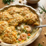 Cheddar Bay Biscuit Seafood Pot Pie