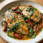 Creamy Tuscan Chicken with Spinach