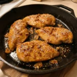 Honey Garlic Chicken Breast Skillet