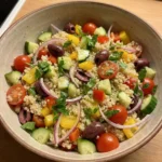 Mediterranean Quinoa Salad Bowl