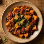 Sweet Potato and Black Bean Chili