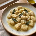 Creamy Cauliflower Gnocchi with Sage