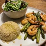 Shrimp and Asparagus Sheet Pan Dinner
