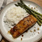 Honey Garlic Glazed Salmon