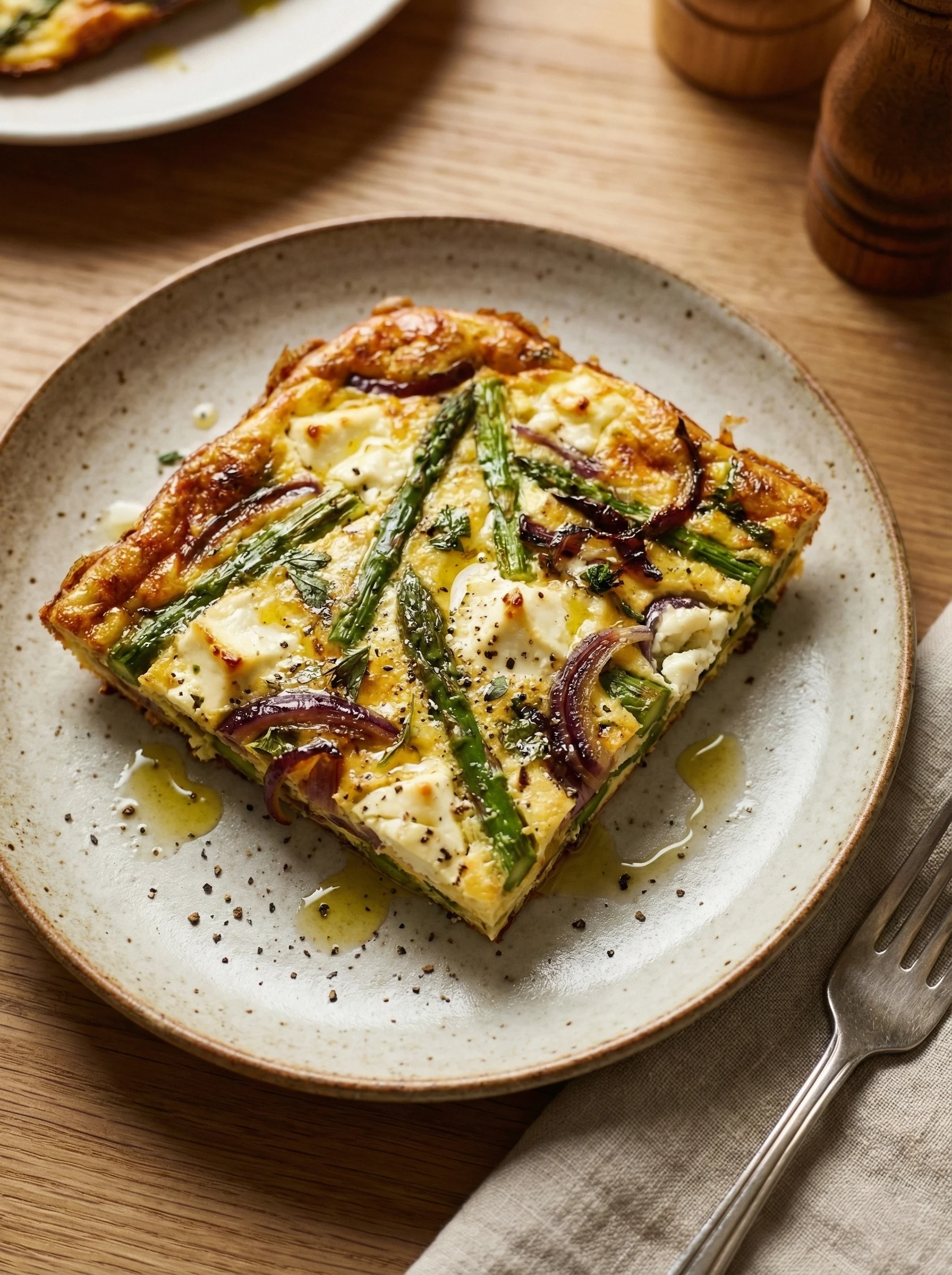 Asparagus and Feta Frittata