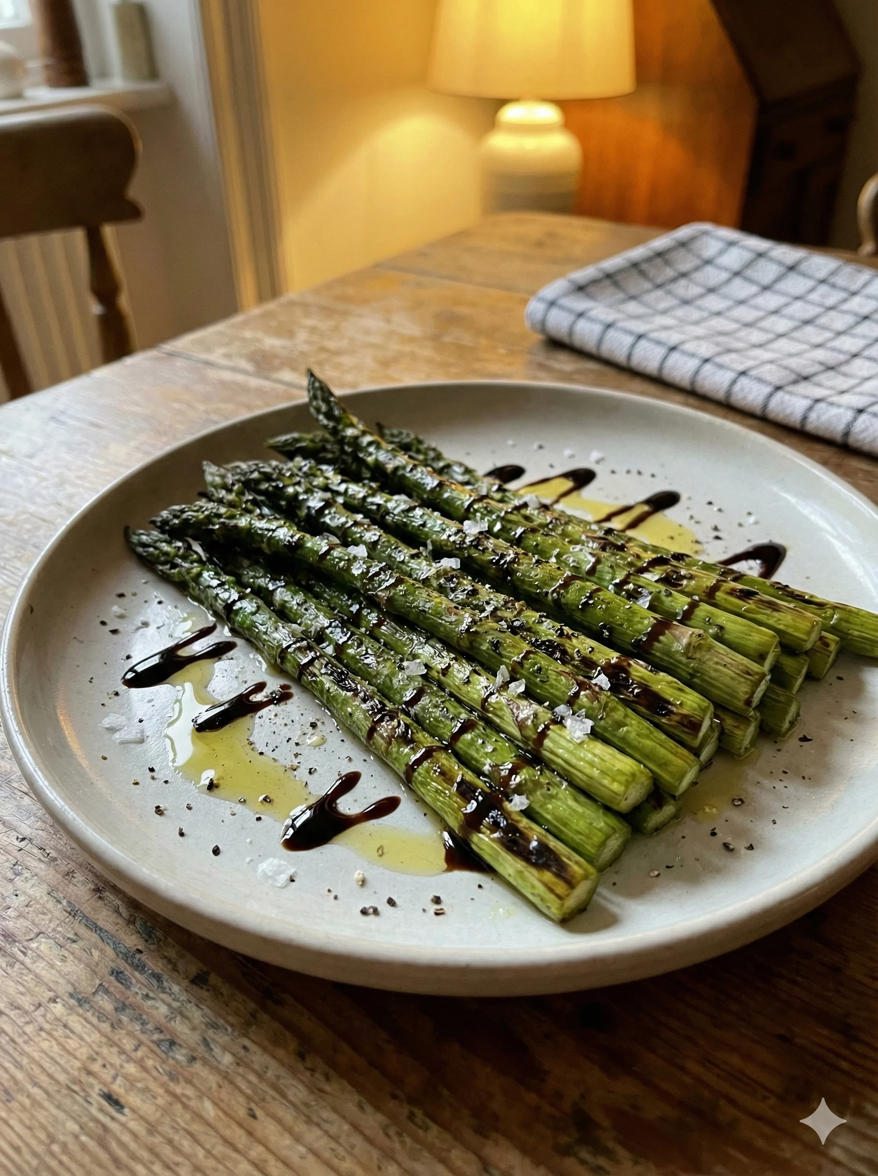 Grilled Asparagus with Balsamic Glaze