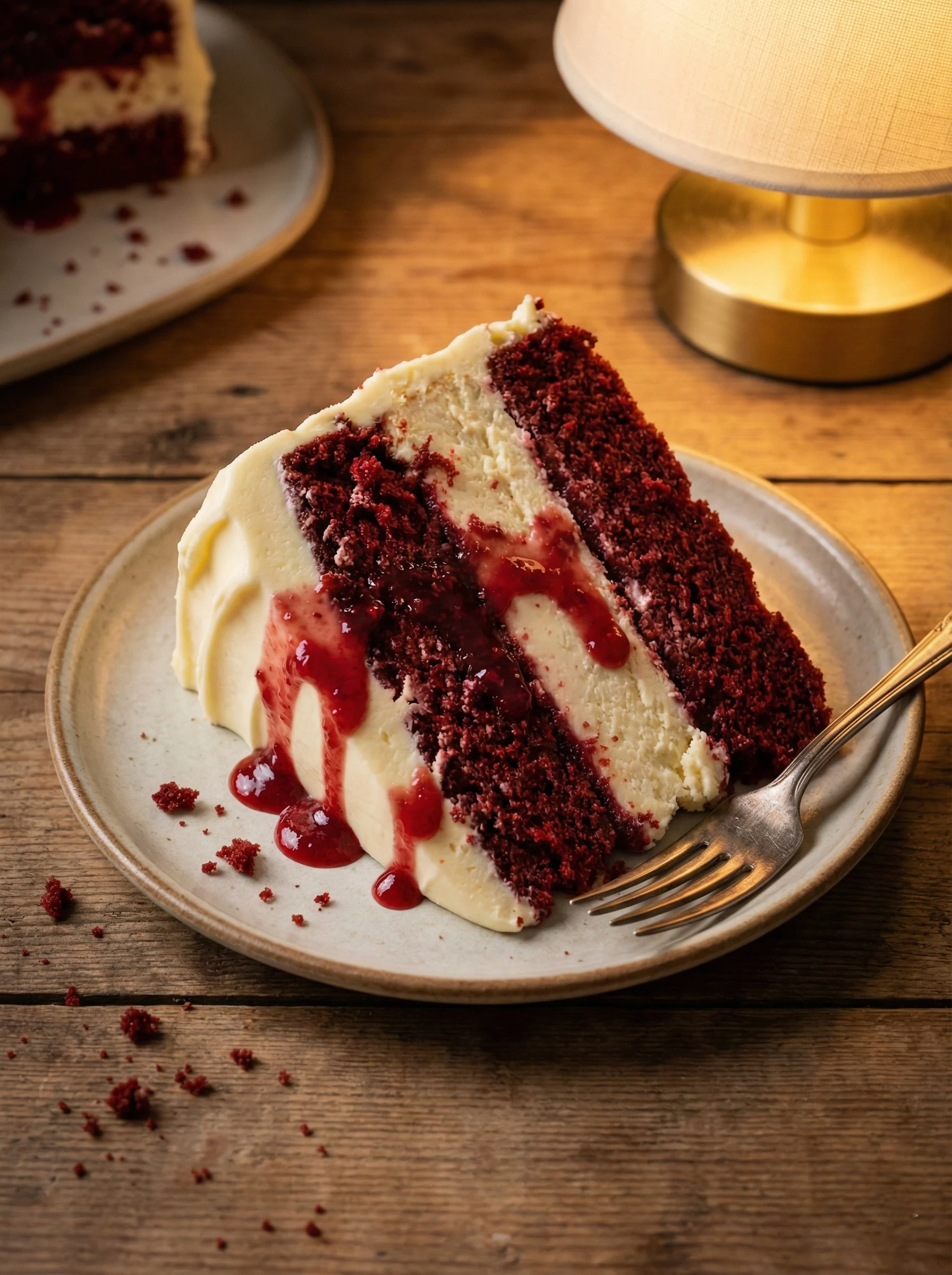 Red Velvet Cheesecake Layer Cake Recipe