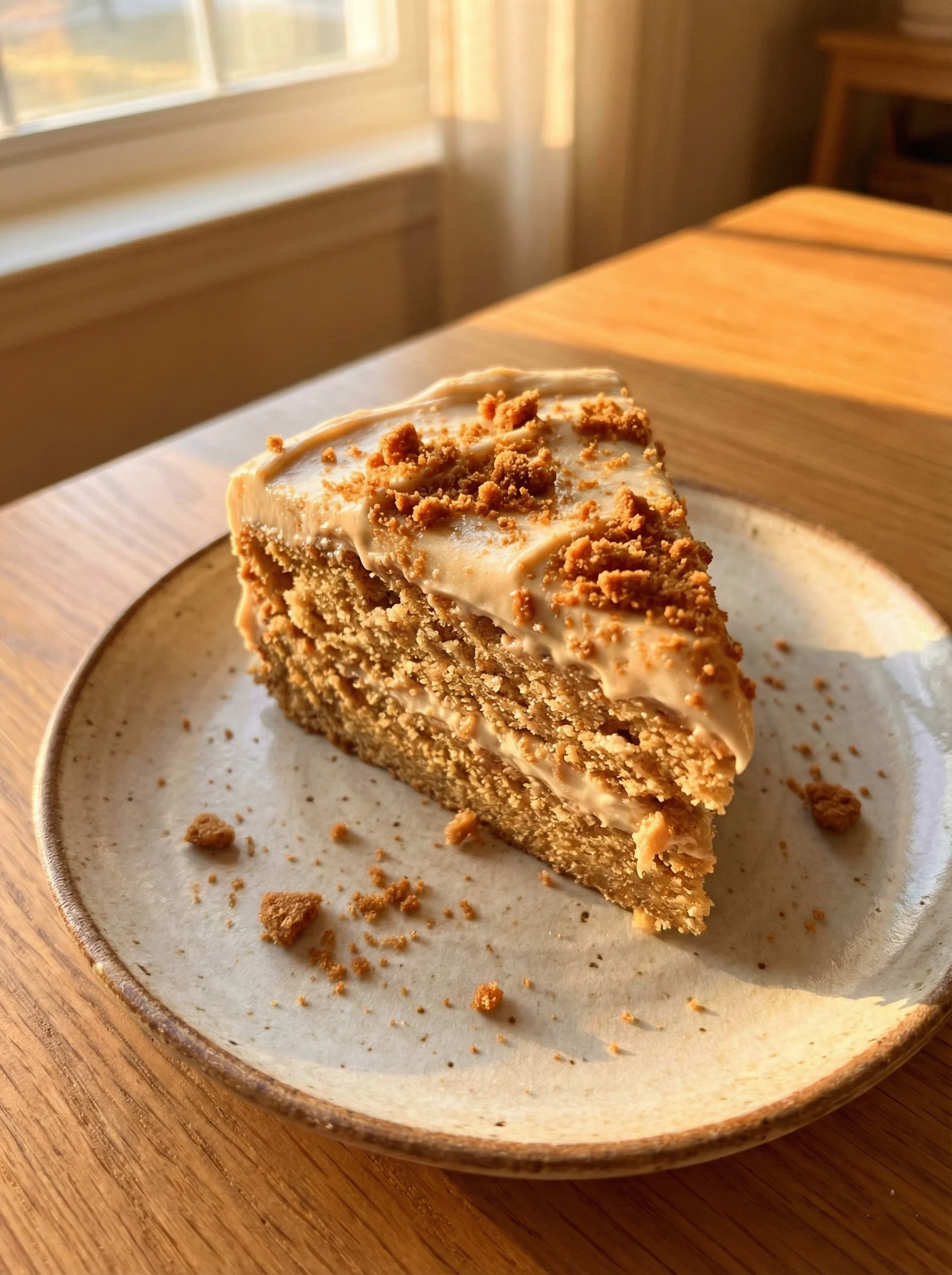 Creamy, Dreamy Biscoff Cookie Butter Cake