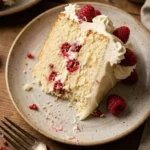 Heavenly White Chocolate Raspberry Dream Cake