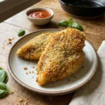Air Fryer Parmesan Crusted Chicken