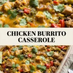 Chicken Burrito Casserole (One-Dish!)