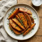 Honey Roasted Sweet Potatoes