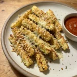 Parmesan Crusted Zucchini Fries
