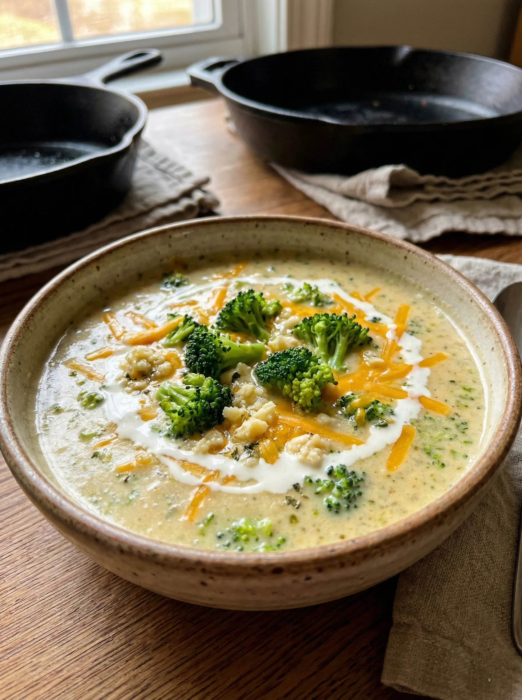 Broccoli Cheddar Soup with Real Cream