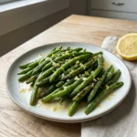 Sautéed Green Beans with Garlic