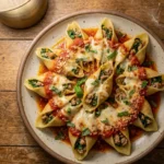 Turkey and Spinach Stuffed Shells