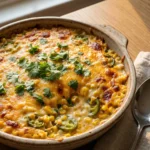 Cheesy Corn and Jalapeño Bake