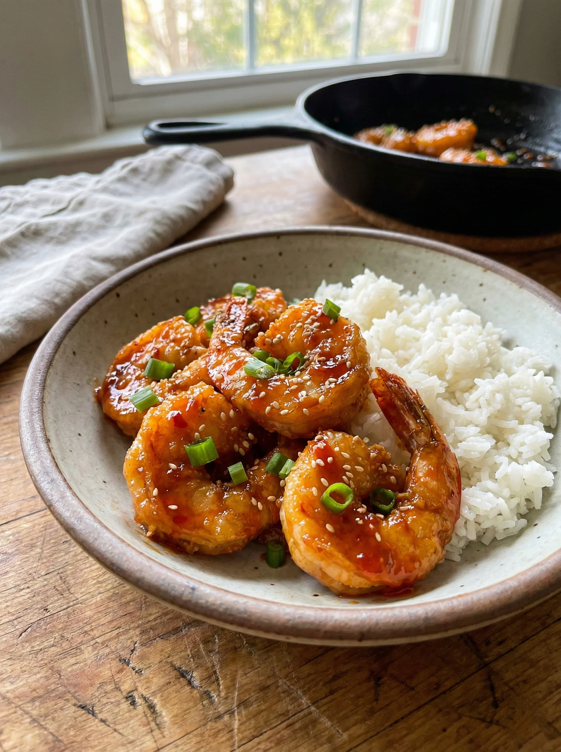 Bang Bang Shrimp and Rice Bowls