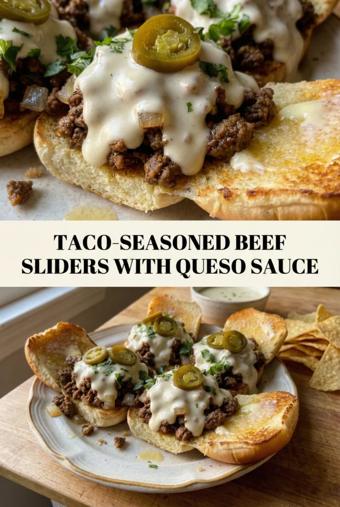 Taco-Seasoned Beef Sliders