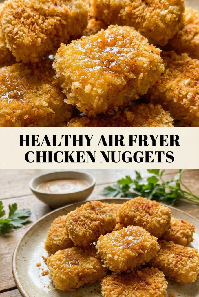 Healthy Air Fryer Chicken Nuggets