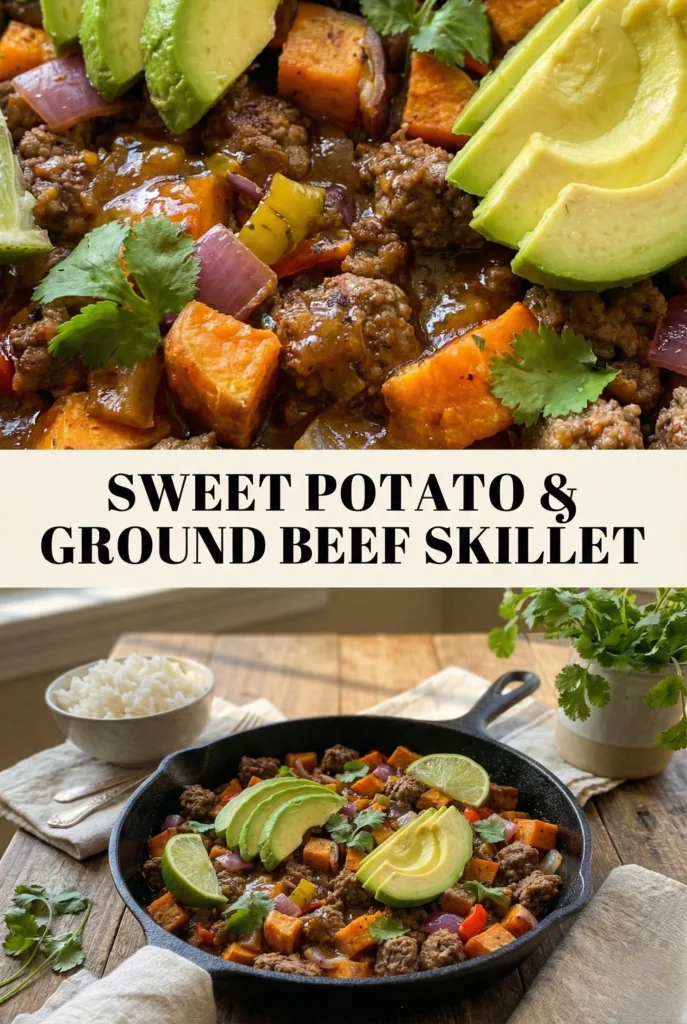 Sweet Potato and Ground Beef